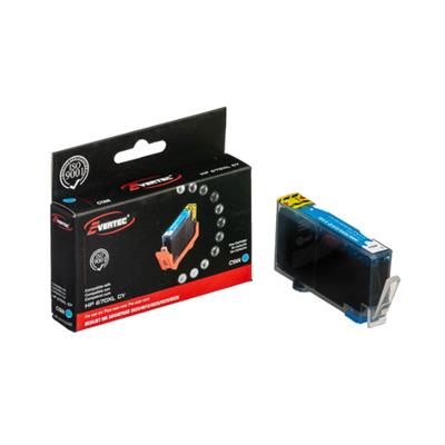 Cartucho Alternativo HP 670 XL Cyan 14ml Evertec