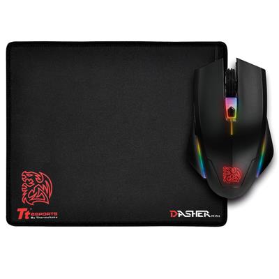 Mouse Gaming Thermaltake Ttesports Talon Elit RGB + Pad Dasher Mini