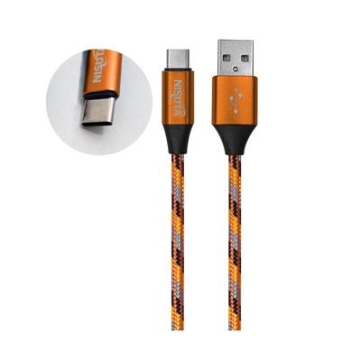 Cable USB a USB Tipo C Mallado Nisuta NSCATEUC2