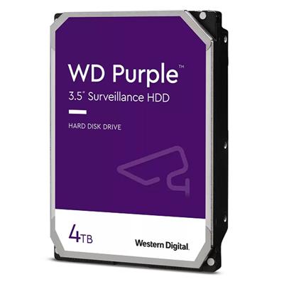 Disco Rígido 4Tb Western Digital Purple Surveillance 256MB SATA3